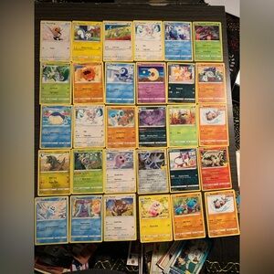 Colorful Trading Card Set